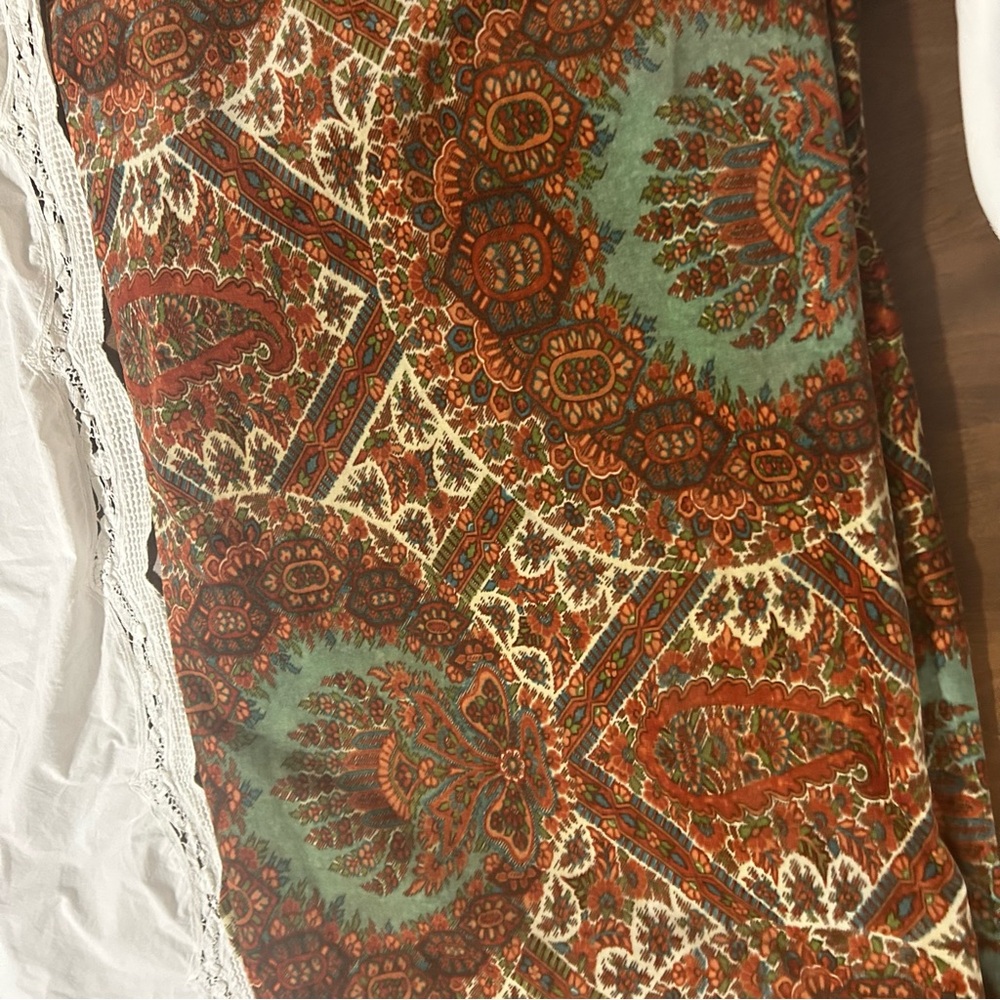 Pair of Pottery Barn velour king pillow shams